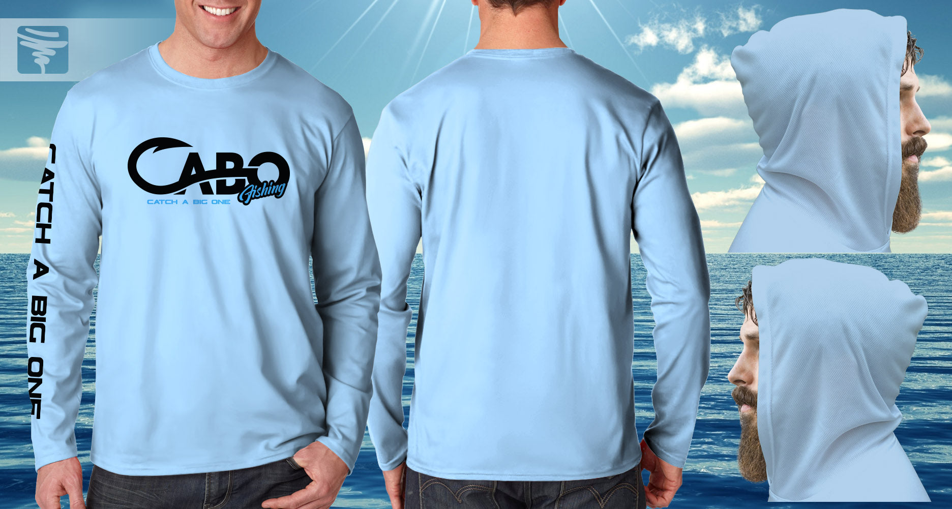 CABO Exclusive Hooded Performance Fishing Shirt