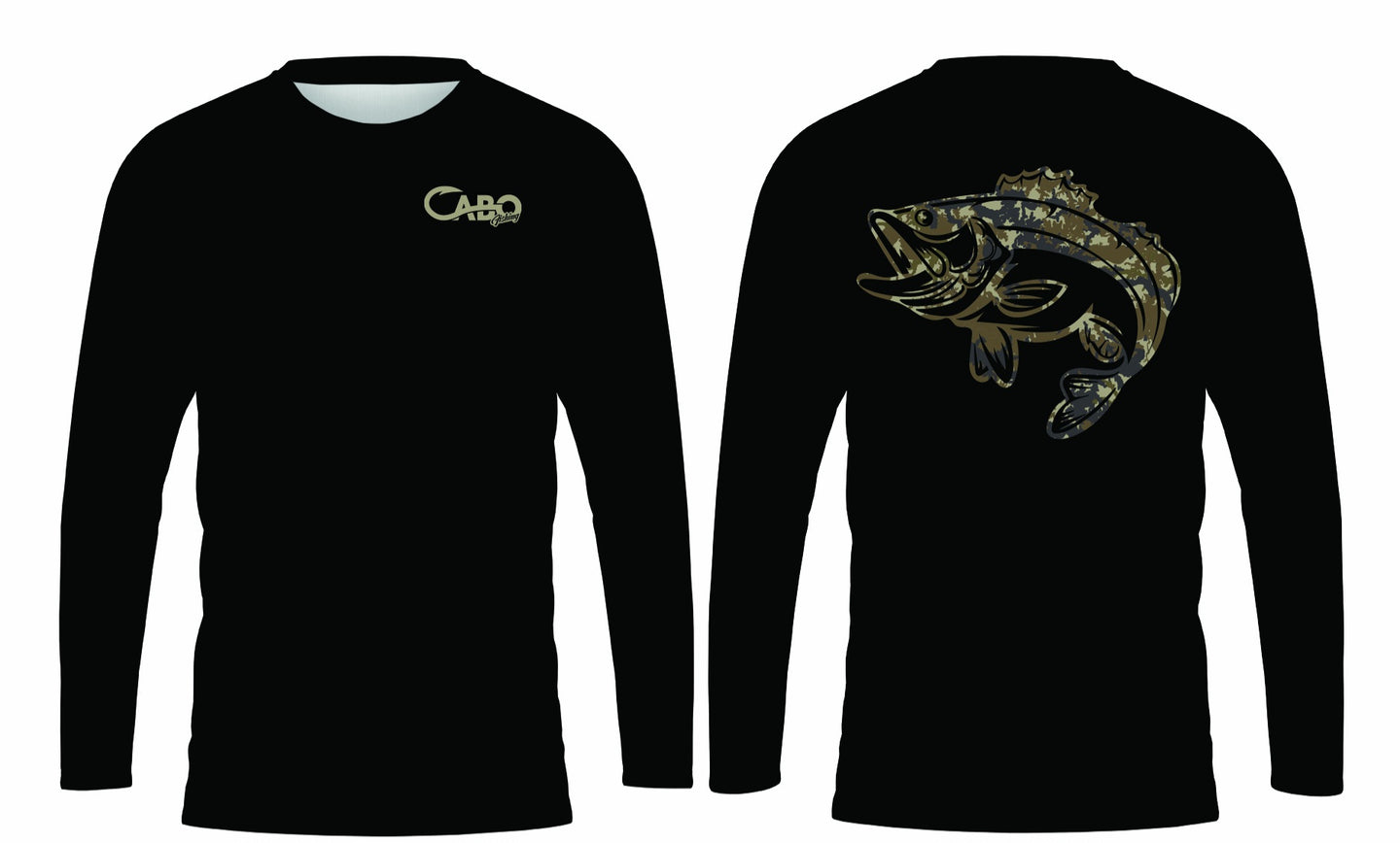 CABO Black Bass Sunshirt